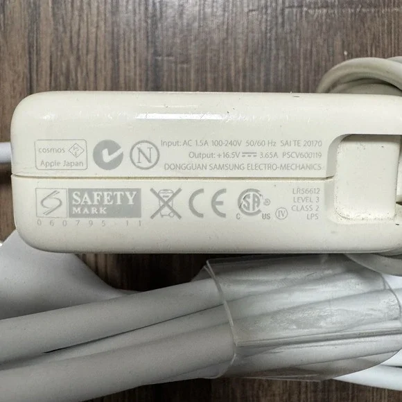 Genuine T-Tip 60W Power Adapter Charger Apple Macbook Pro 13" A1181 A1184 - Picture 4 of 4